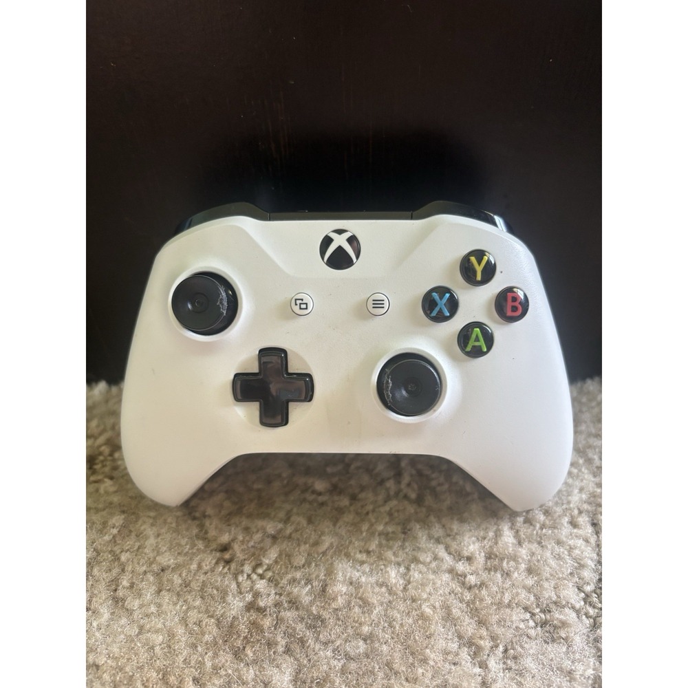 Microsoft Xbox One Wireless Controller Model 1708 White OEM Genuine Tested